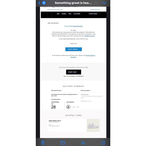 YEEZY BOOST 350 V2 | Size 5 - Picture 4 of 13